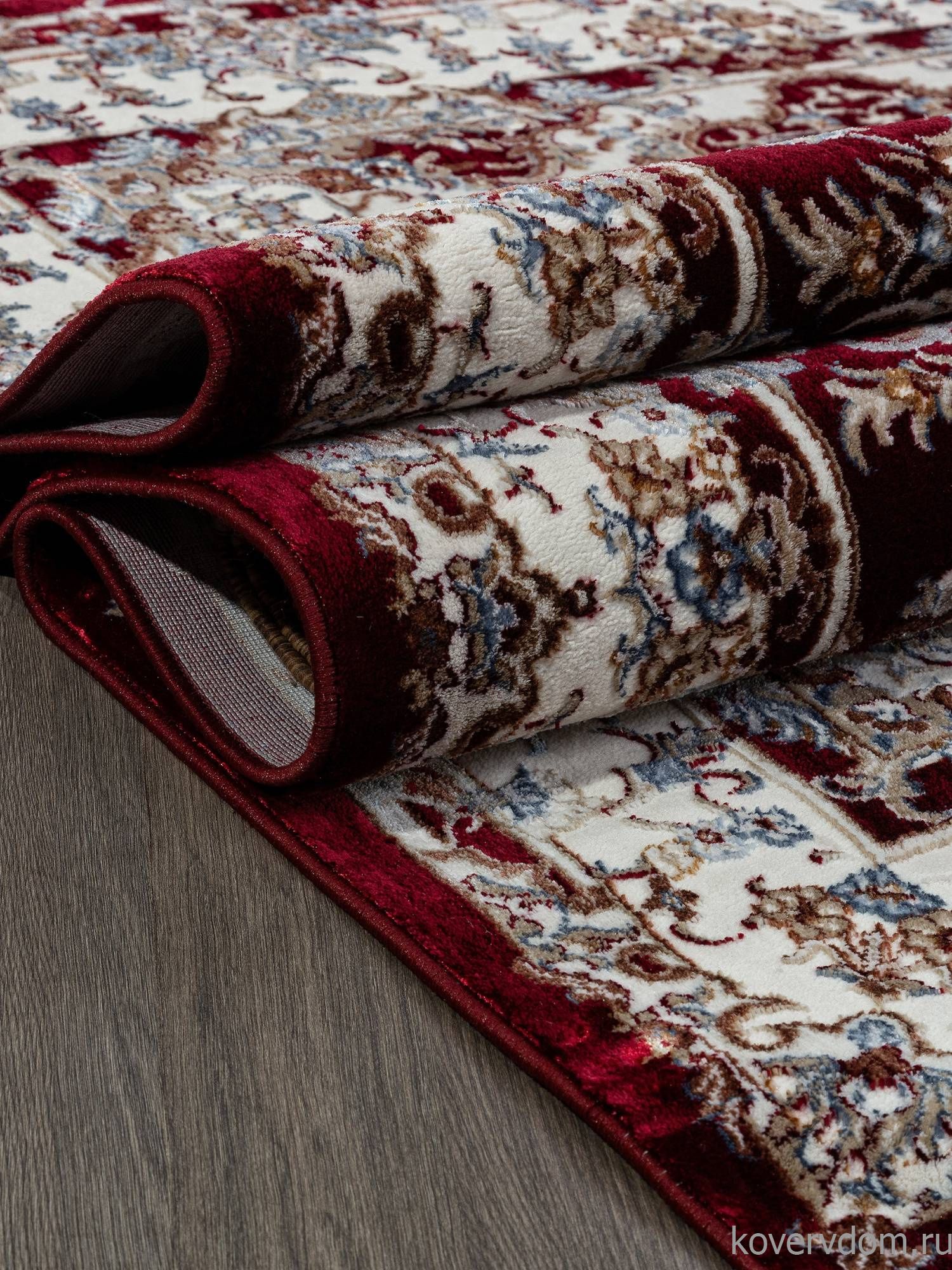 Ковер ASADU 00642A BURGUNDY / BURGUNDY