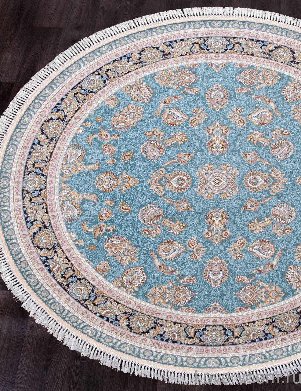 Ковер FARSI 1500 G136 BLUE Круг