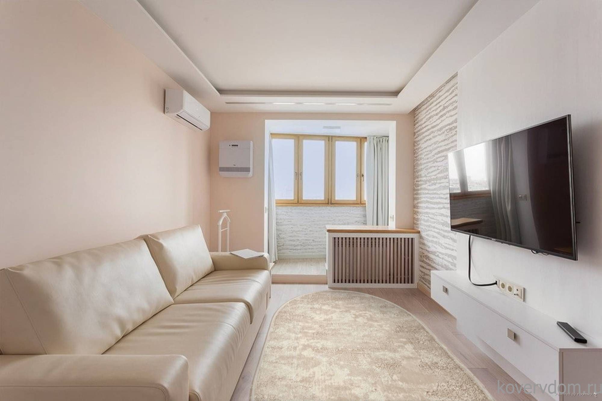 Ковер MIKONOS F569AC CREAM / KAHVE Овал Ковер MIKONOS F569AC CREAM / KAHVE Овал