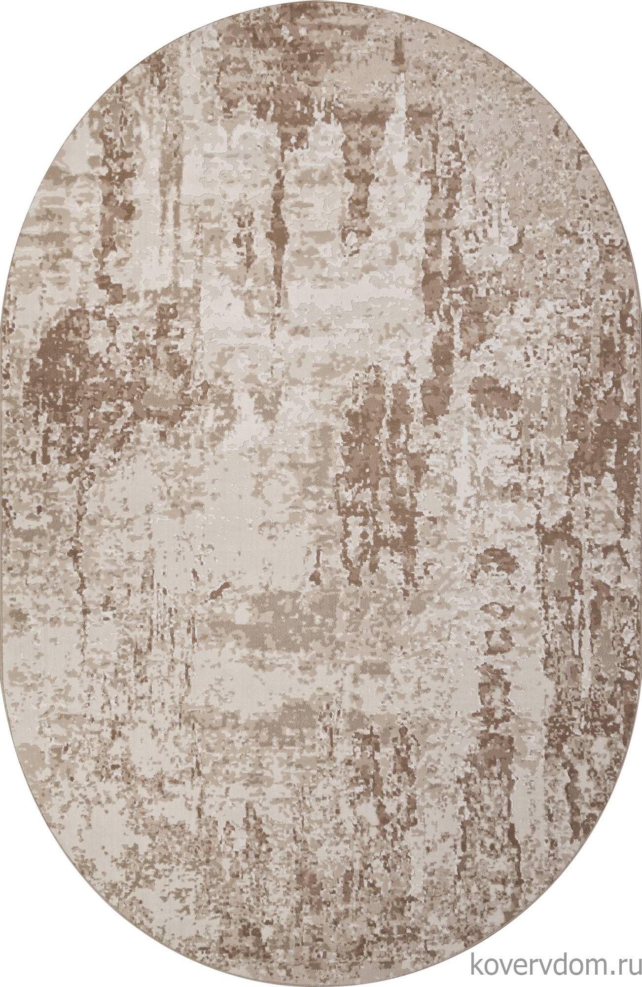 Ковер SIESTA M027A WHITE / BONE Овал