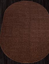 Пушистый ковер LANA T600 BROWN Овал