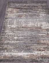 Современный прямоугольный ковер ARMINA-A 04050C GREY / BROWN
