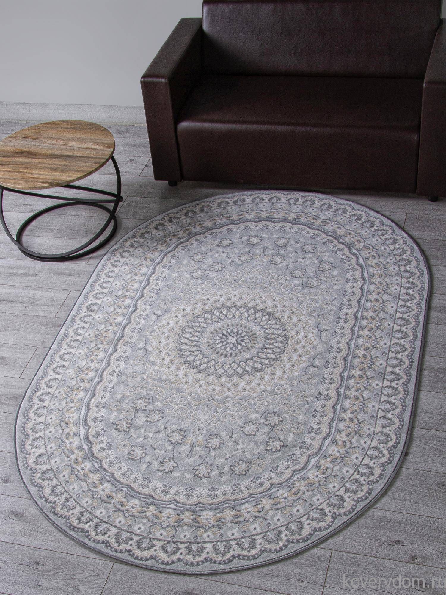 Ковер CUBA F399 BLUE Овал Ковер CUBA F399 BLUE Овал