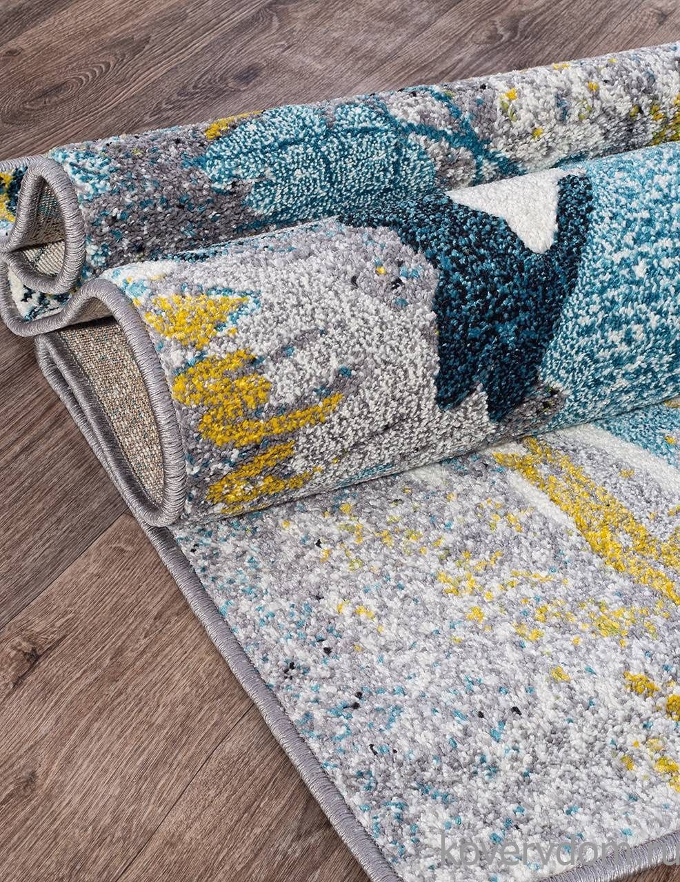 Ковер с футбольным мячом RIO C077 MULTICOLOR