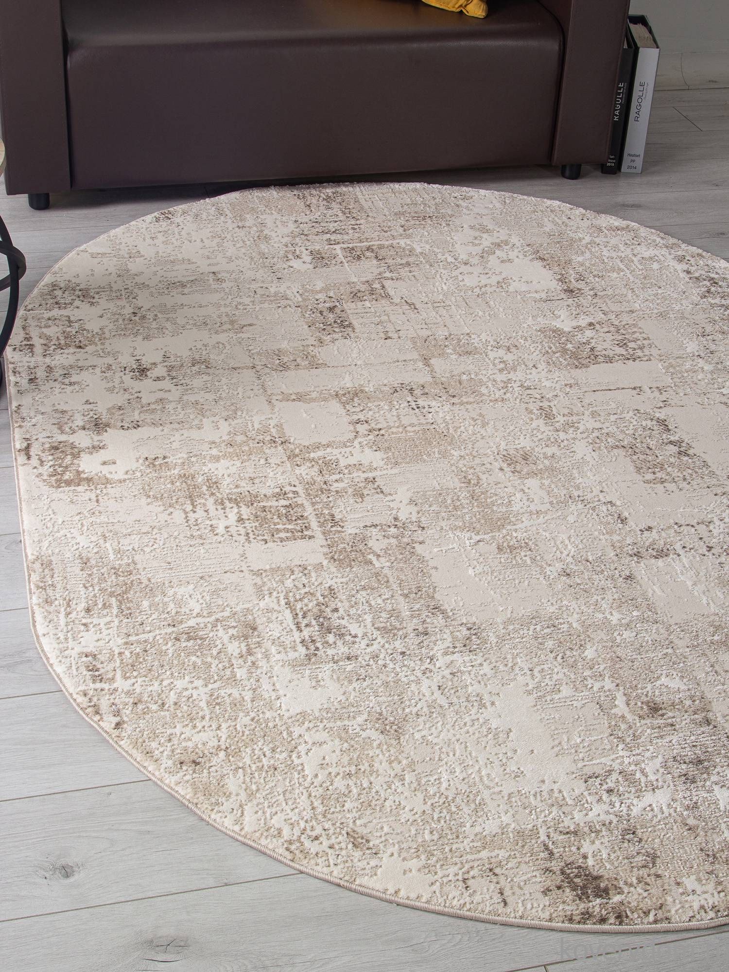 Ковер ARMINA 04091A BROWN / BROWN Овал Ковер ARMINA 04091A BROWN / BROWN Овал