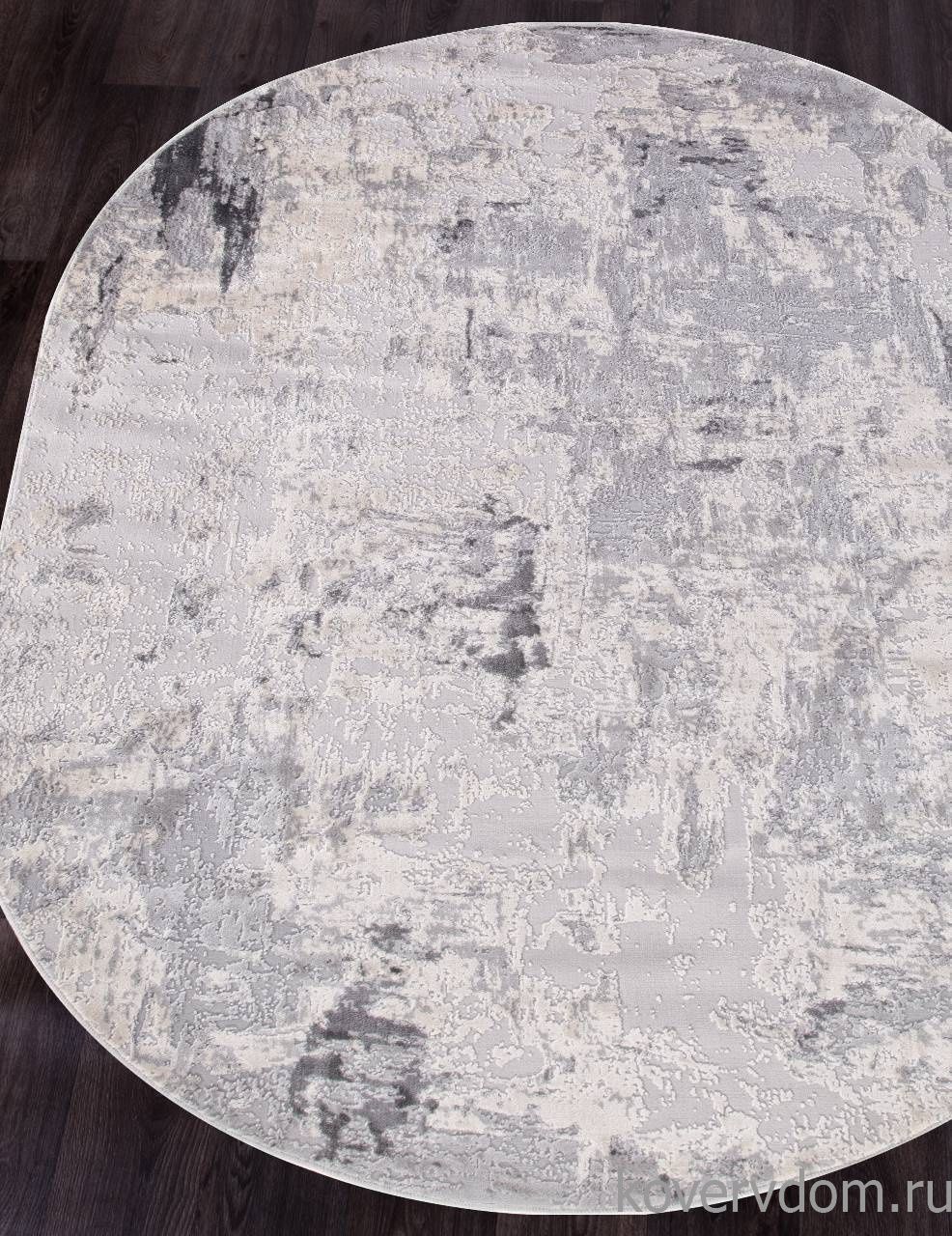 Ковер TOKIO 15456A D.GREY / L.GREY Овал Ковер TOKIO 15456A D.GREY / L.GREY Овал