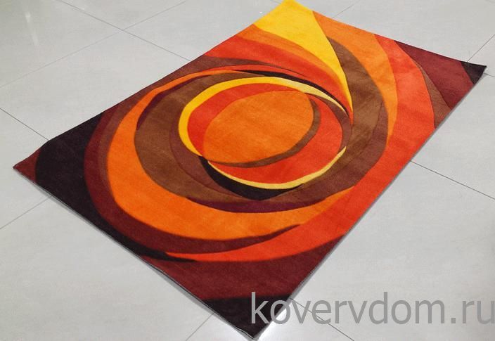 Ковер  детский AMIGO Vortex orange