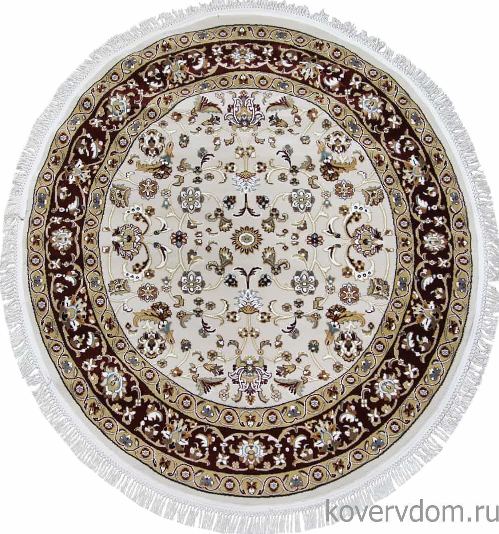 Ковер SHAHREZA D210 CREAM-RED Круг Ковер SHAHREZA D210 CREAM-RED Круг