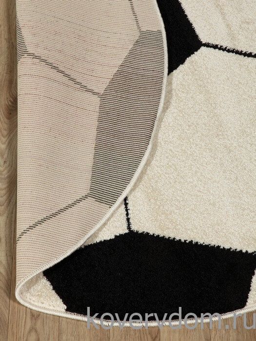 Ковер детский FUNKY TOP KIK cream ROUND