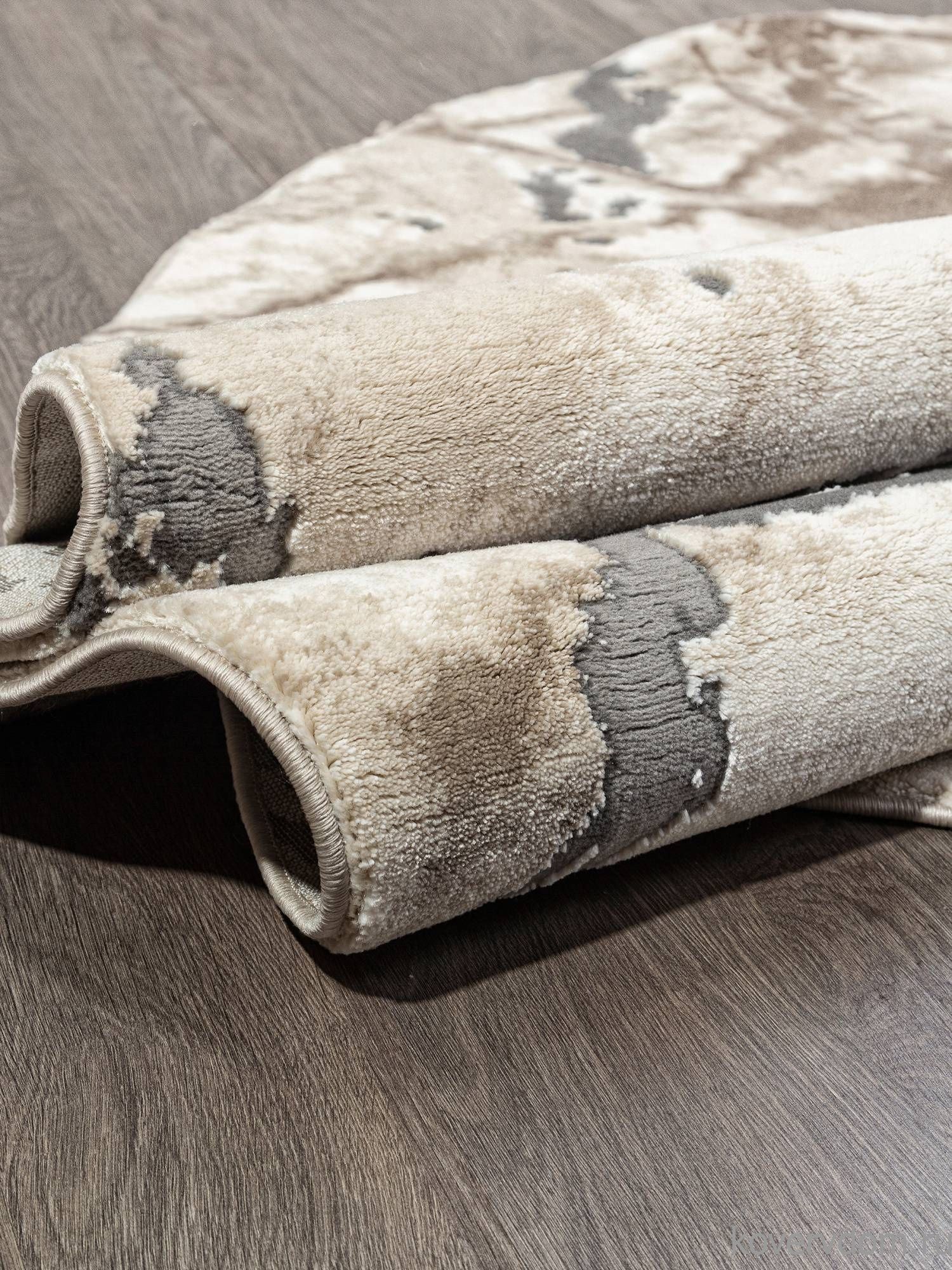 Ковер ARMINA 03819A GREY / BROWN Круг Ковер ARMINA 03819A GREY / BROWN Круг