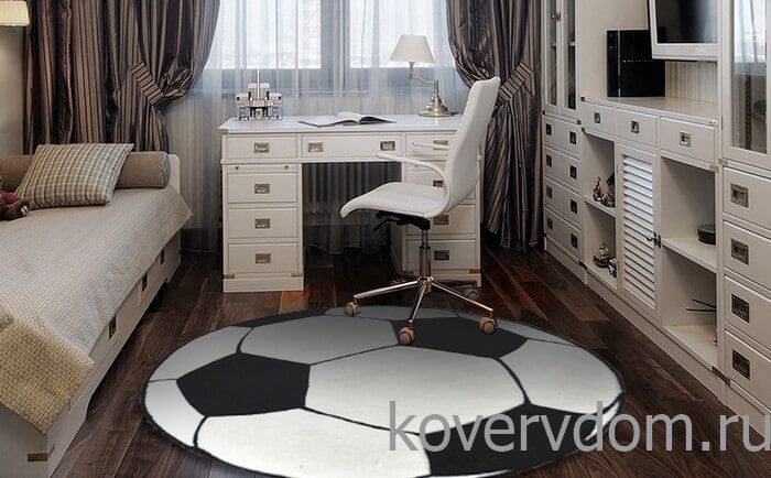 Ковер для детей Футбольный Мяч MANGO 11198-190 круг Ковер для детей Футбольный Мяч MANGO 11198-190 круг