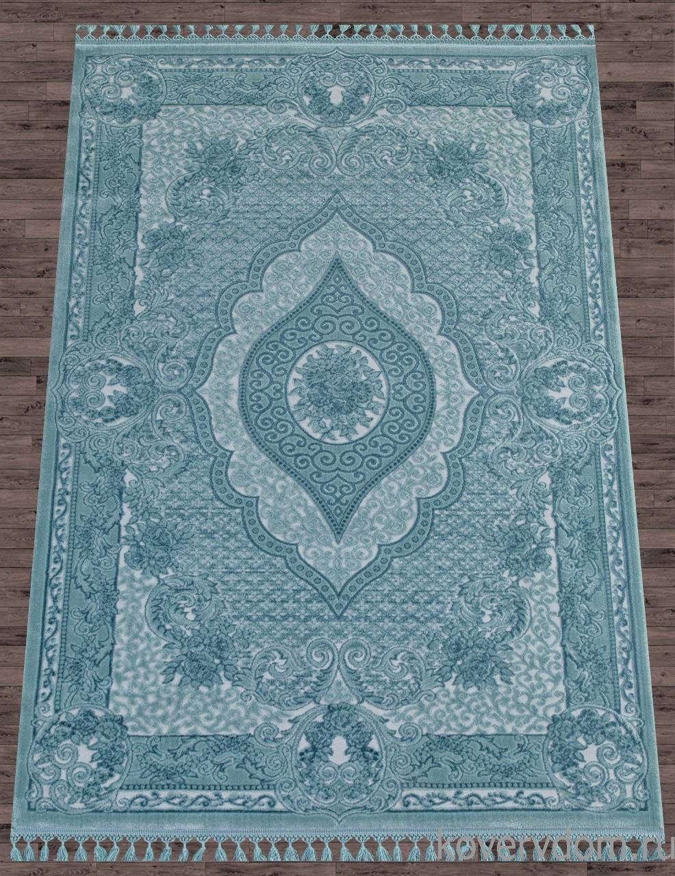 Ковер HUNKAR 07931 BLUE / BLUE Ковер HUNKAR 07931 BLUE / BLUE