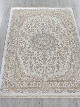 Ковер из Турции бежевый MOSSO 27239A CREAM / NAVY