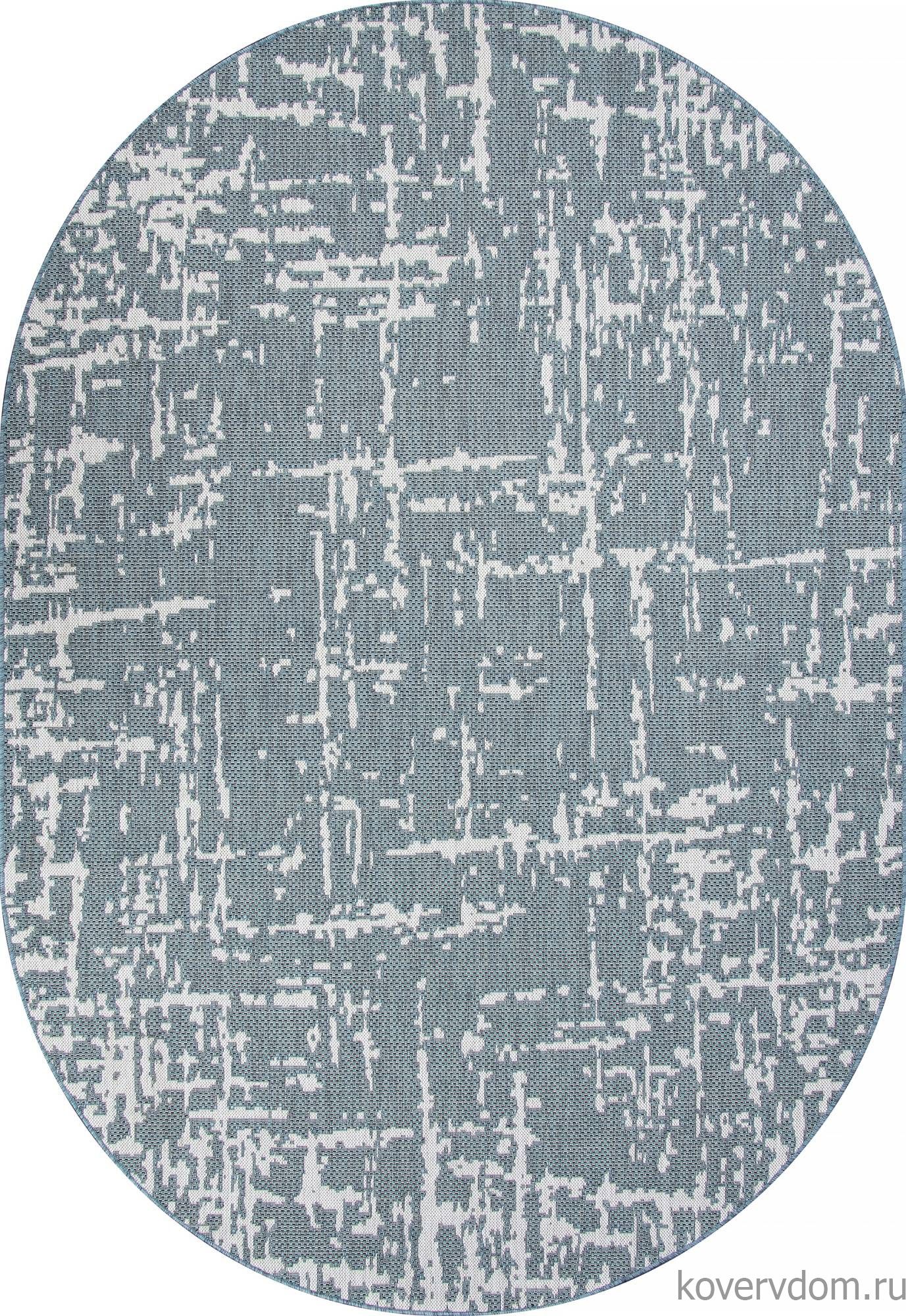 Ковер-циновка KAIR-A S136 BLUE Овал