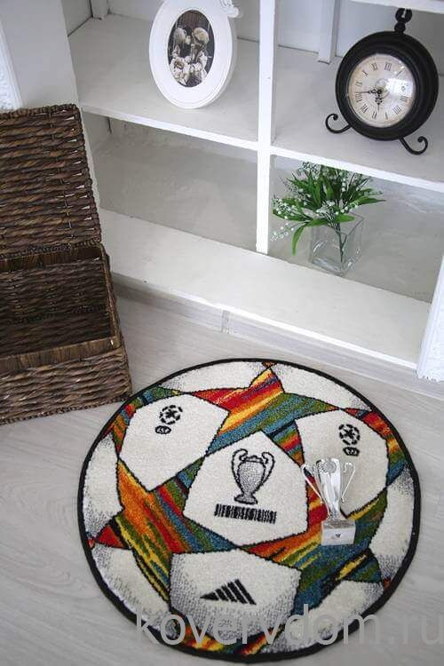 Ковер для детей Футбольный Мяч MANGO 11109-190 КРУГ