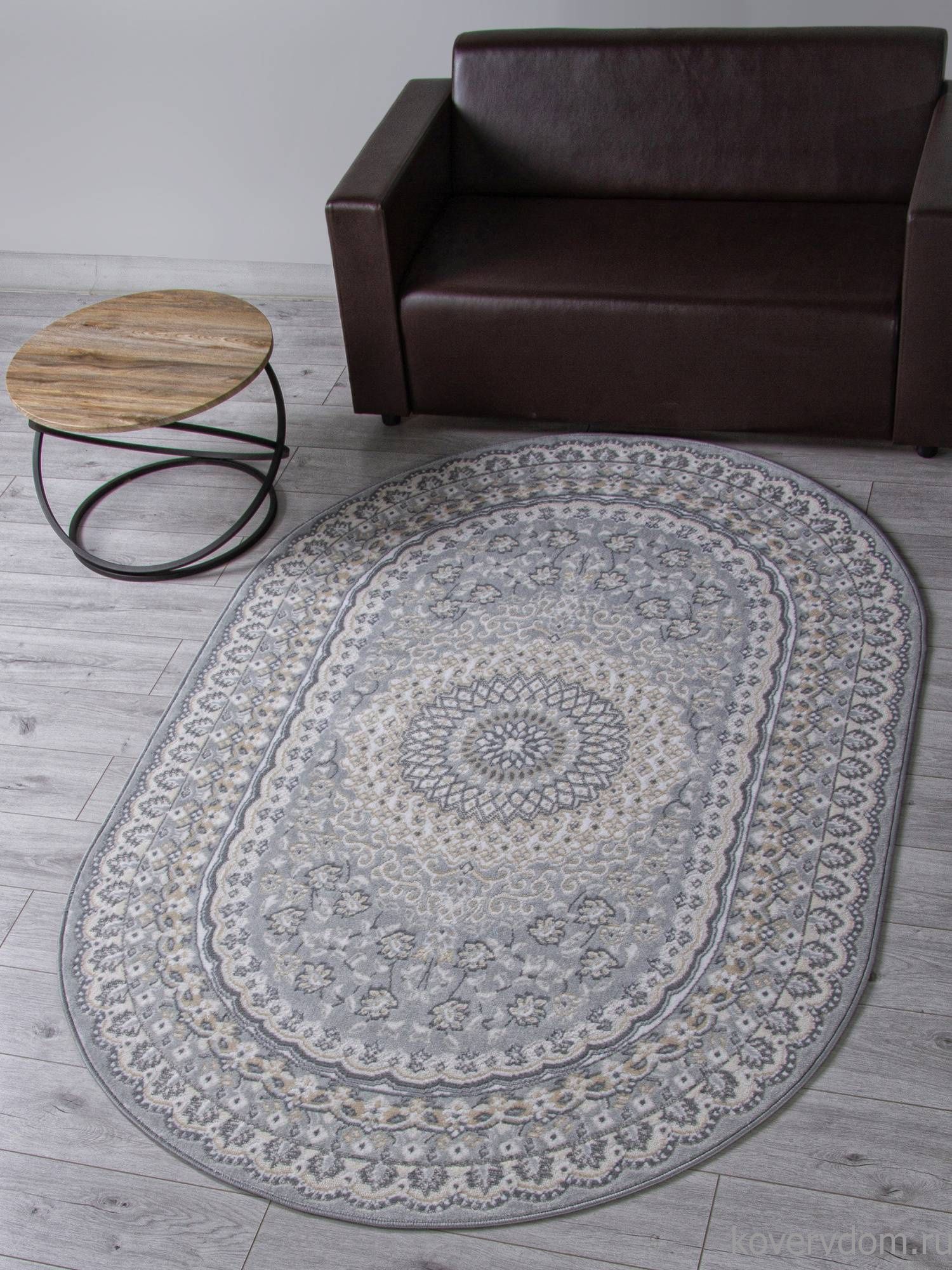 Ковер CUBA F399 BLUE Овал Ковер CUBA F399 BLUE Овал