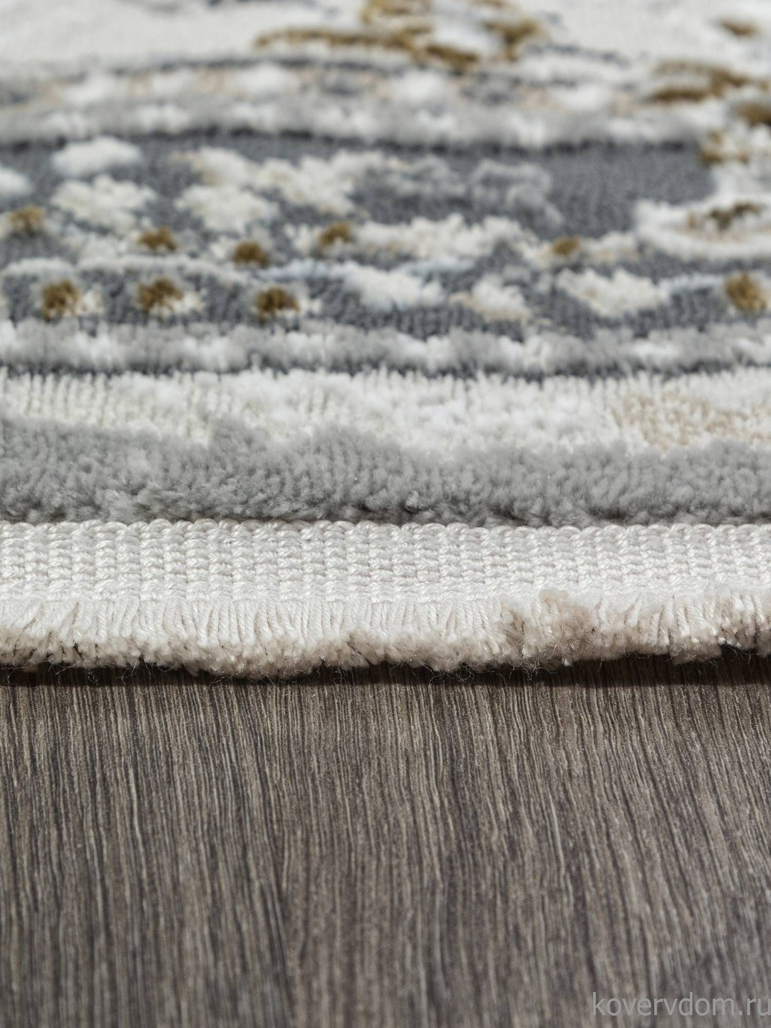 Ковер MIRAY O1460 096 GREY Овал