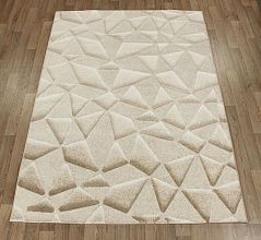 Абстрактный ковер бежевый OSTA PIAZZO R 12192 100