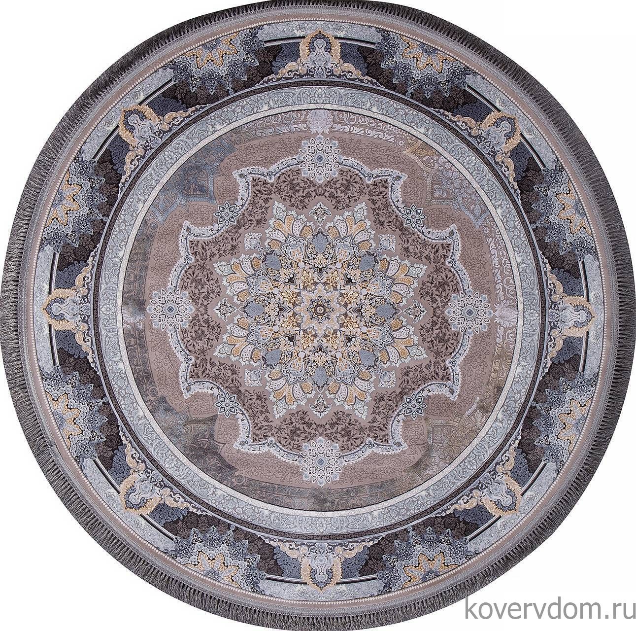 Ковер FARSI 1200 266 LIGHT GRAY Круг