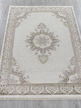 Ковер из Турции бежевый MOSSO 27236A CREAM / NAVY
