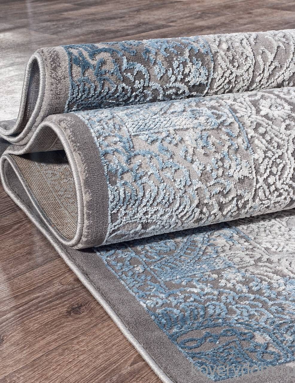 Ковер ARMINA 03878A BLUE / BLUE Ковер ARMINA 03878A BLUE / BLUE