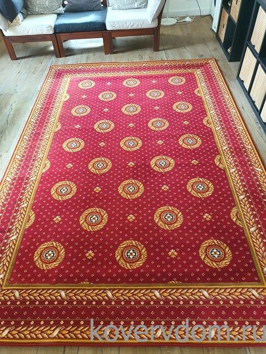 Полушерстяной ковер Classic Lider Rose