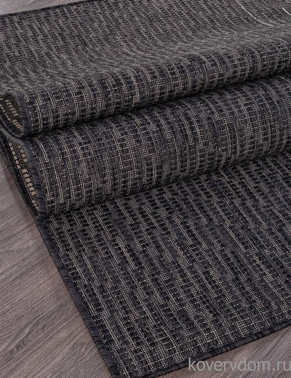 Ковер циновка VEGAS S114 BLACK Ковер циновка VEGAS S114 BLACK