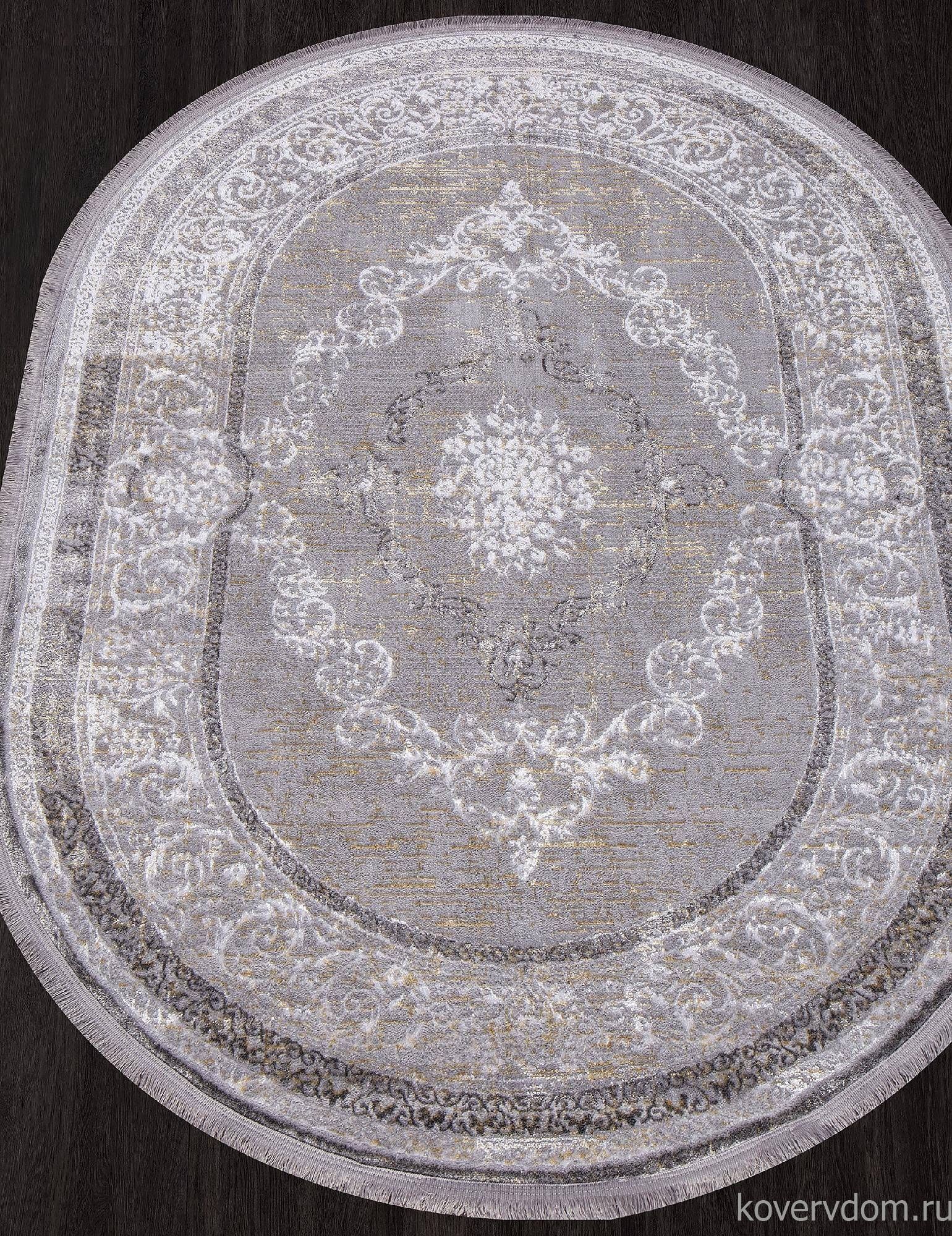 Ковер AJMAL LP 292 GREY Овал